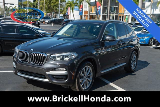 used 2019 BMW X3 car, priced at $21,900