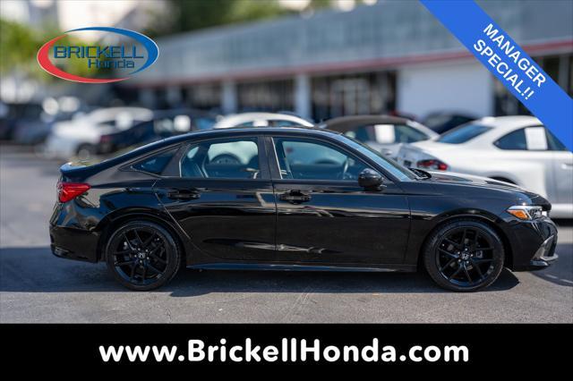 used 2022 Honda Civic car, priced at $21,000