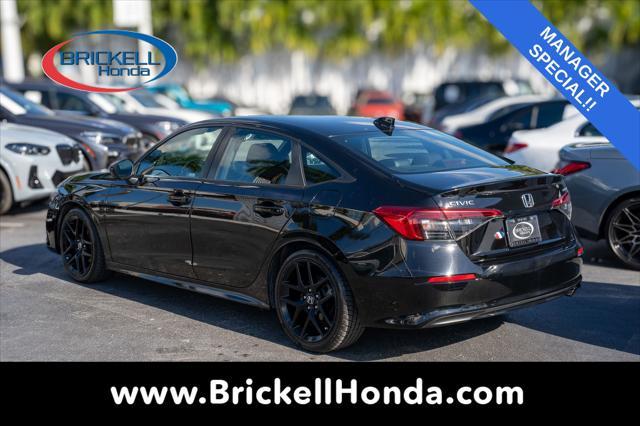 used 2022 Honda Civic car, priced at $21,000