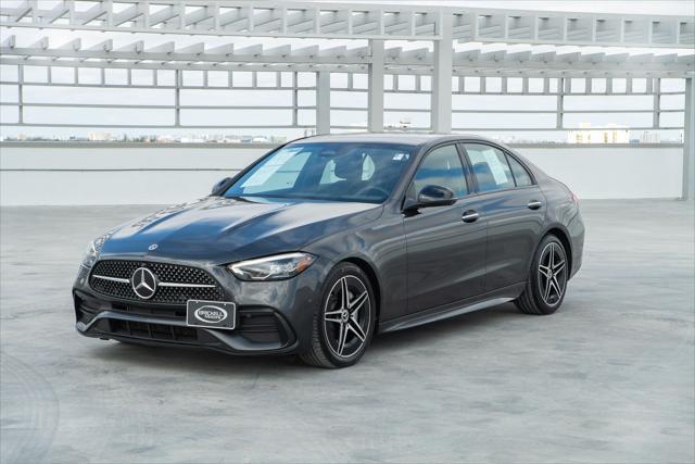 used 2022 Mercedes-Benz C-Class car, priced at $36,890