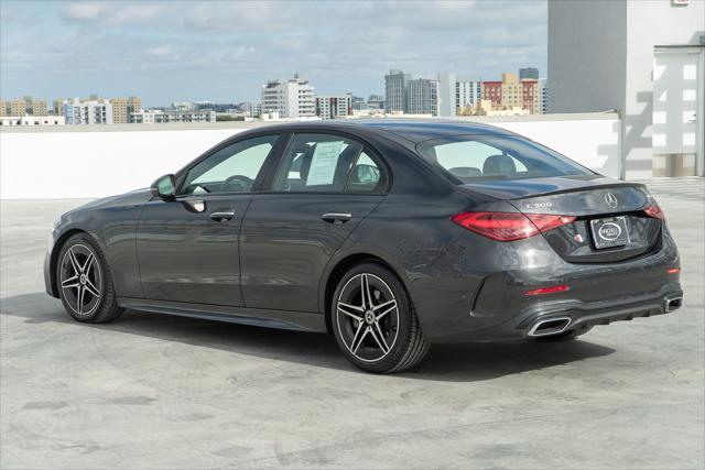 used 2022 Mercedes-Benz C-Class car, priced at $36,890