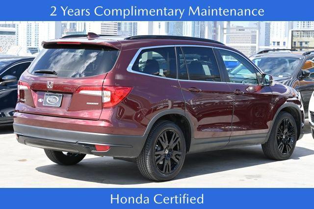 used 2022 Honda Pilot car, priced at $26,500