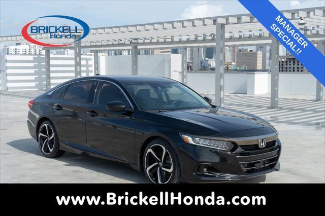 used 2021 Honda Accord car, priced at $22,890