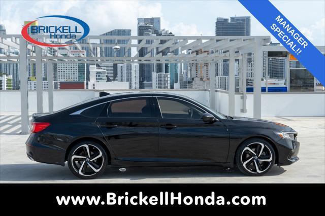 used 2021 Honda Accord car, priced at $22,890