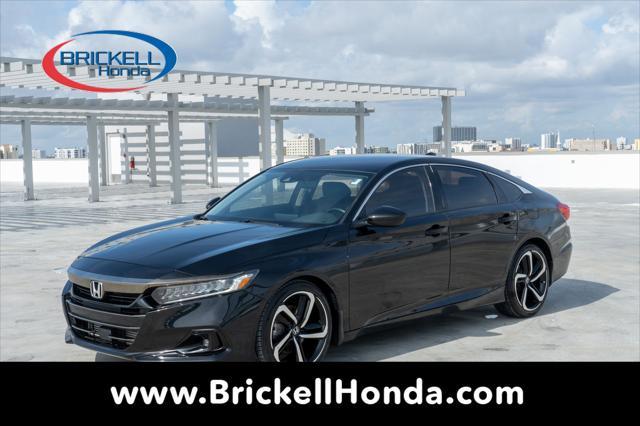 used 2021 Honda Accord car, priced at $22,890