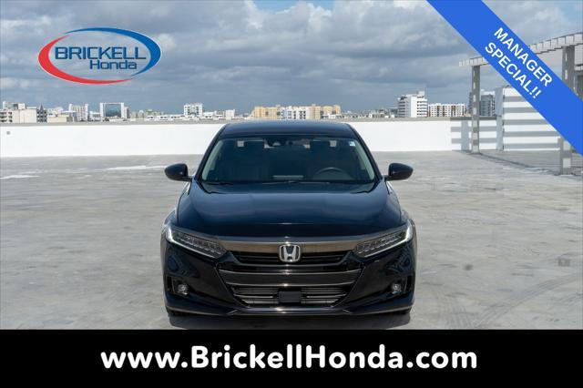 used 2021 Honda Accord car, priced at $22,890