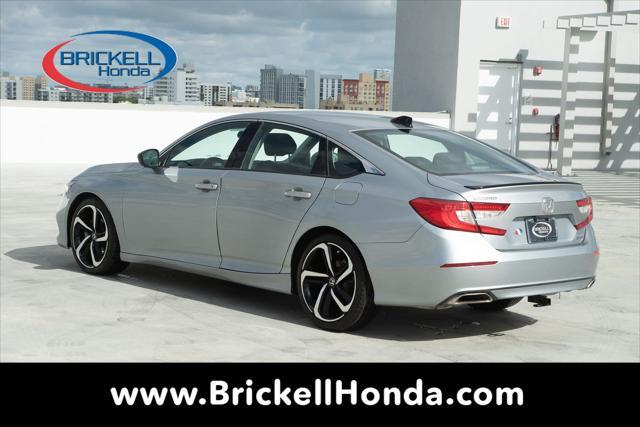 used 2021 Honda Accord car, priced at $21,900