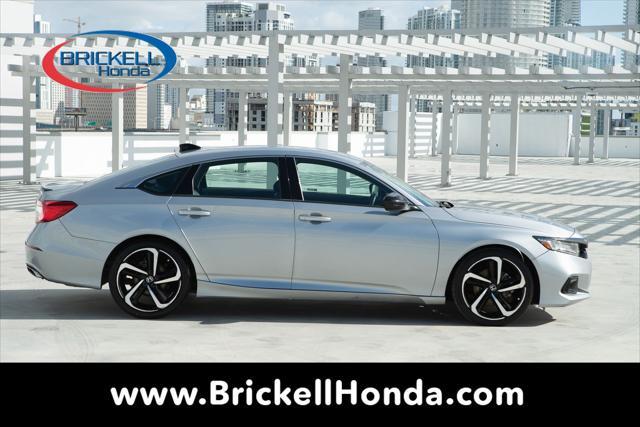 used 2021 Honda Accord car, priced at $21,900