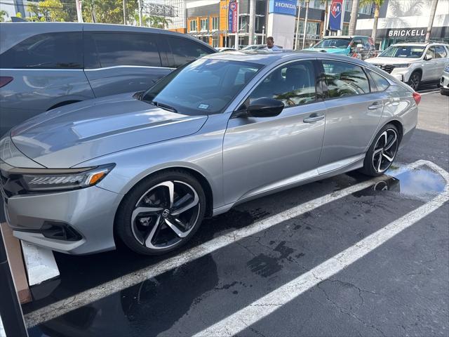 used 2021 Honda Accord car, priced at $23,500