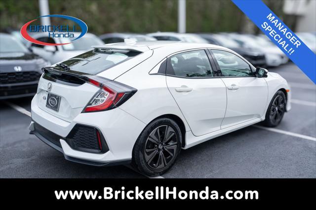 used 2018 Honda Civic car, priced at $17,500