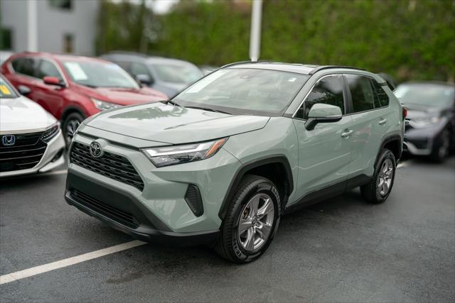 used 2022 Toyota RAV4 car, priced at $25,000