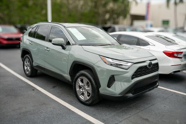 used 2022 Toyota RAV4 car, priced at $25,000