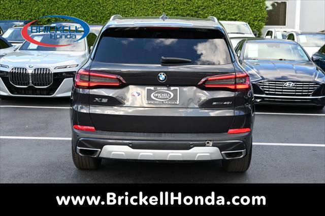 used 2021 BMW X5 car, priced at $33,995