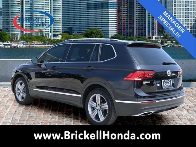 used 2021 Volkswagen Tiguan car, priced at $16,000