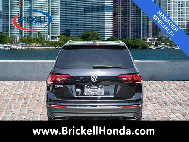 used 2021 Volkswagen Tiguan car, priced at $16,000