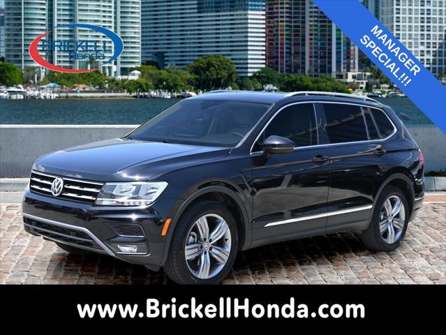 used 2021 Volkswagen Tiguan car, priced at $16,000
