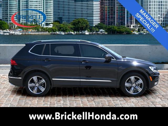 used 2021 Volkswagen Tiguan car, priced at $16,000