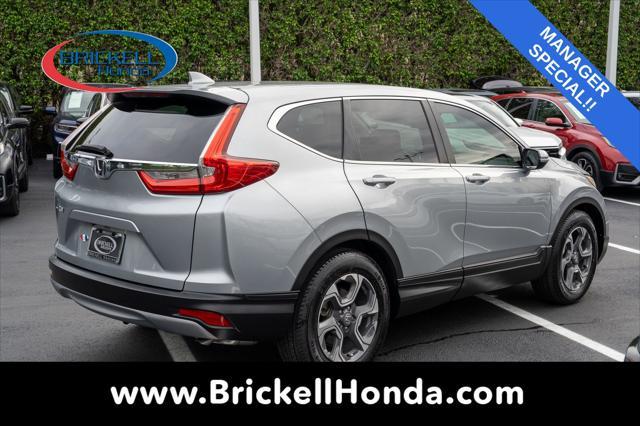 used 2018 Honda CR-V car, priced at $21,500