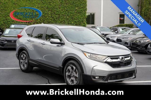 used 2018 Honda CR-V car, priced at $21,500