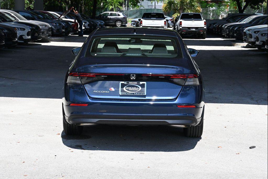 new 2025 Honda Accord car, priced at $31,455