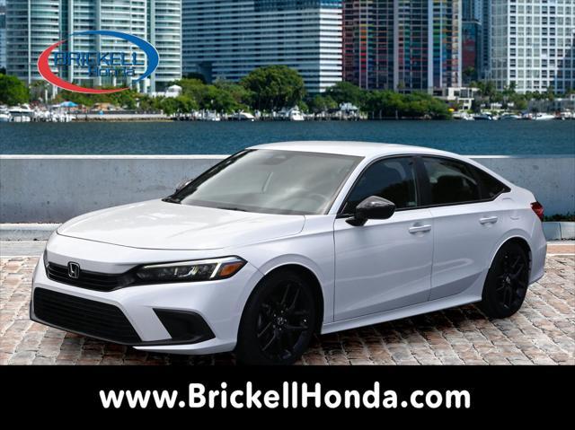 used 2022 Honda Civic car, priced at $21,000