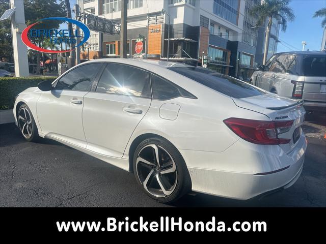 used 2021 Honda Accord car, priced at $23,790