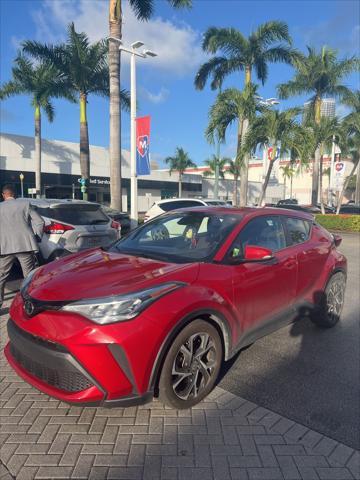 used 2021 Toyota C-HR car, priced at $19,000