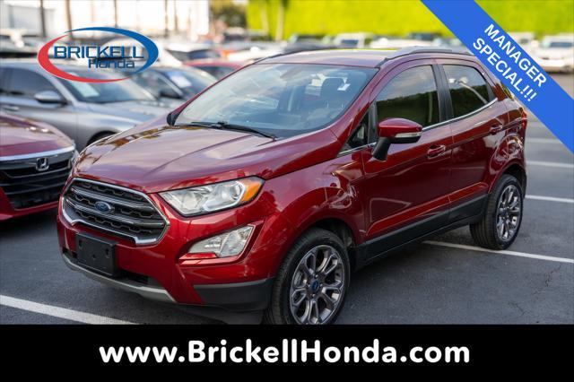 used 2019 Ford EcoSport car, priced at $13,900