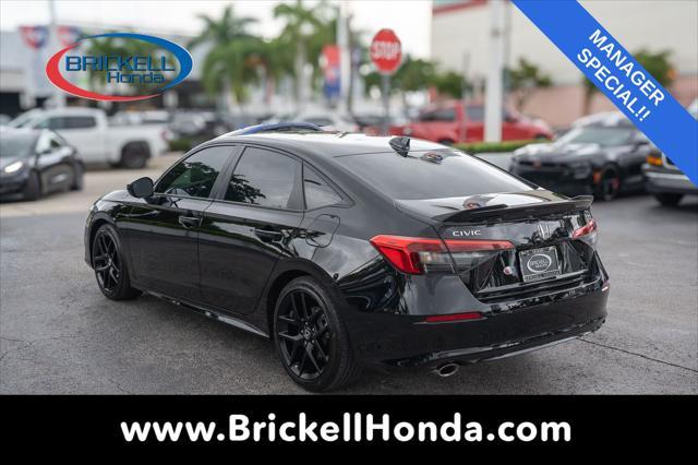 used 2024 Honda Civic Si car, priced at $27,500