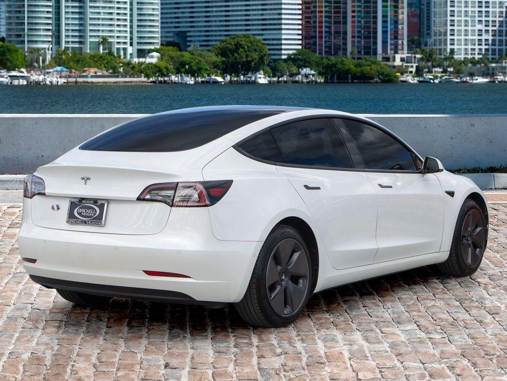 used 2021 Tesla Model 3 car, priced at $18,000