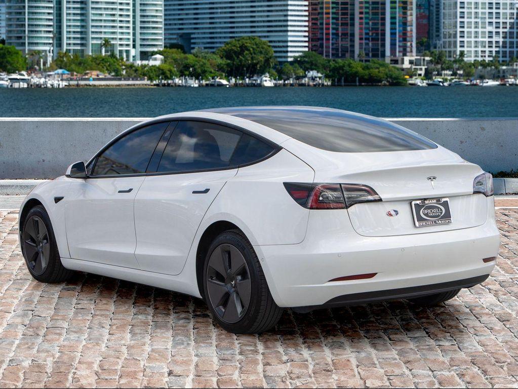 used 2021 Tesla Model 3 car, priced at $18,000