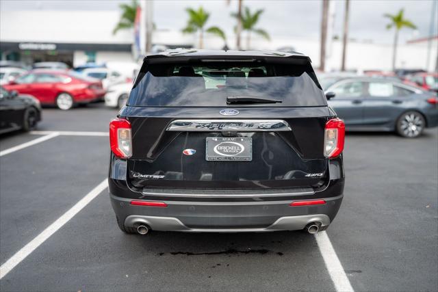 used 2021 Ford Explorer car, priced at $22,500