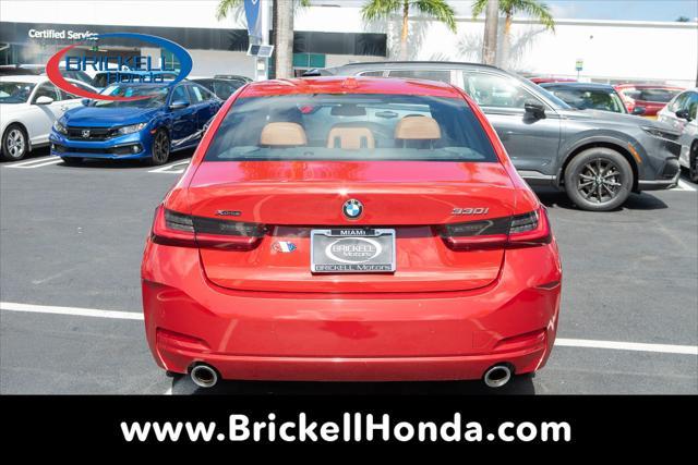 used 2024 BMW 330 car, priced at $32,500