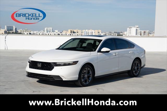 used 2023 Honda Accord Hybrid car, priced at $27,450