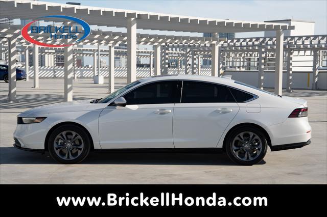 used 2023 Honda Accord Hybrid car, priced at $27,450