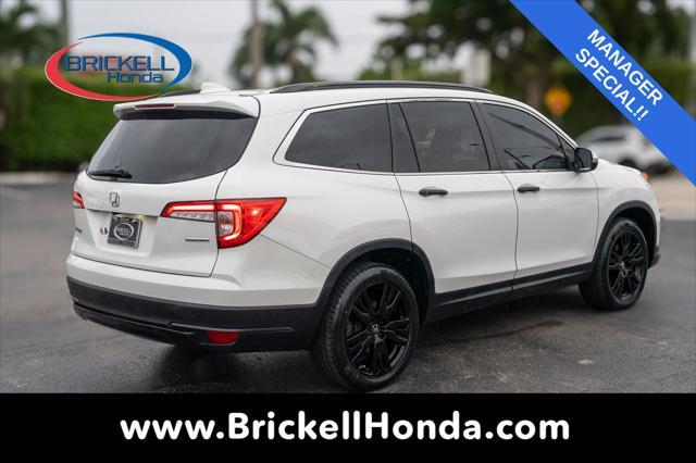 used 2022 Honda Pilot car, priced at $28,500