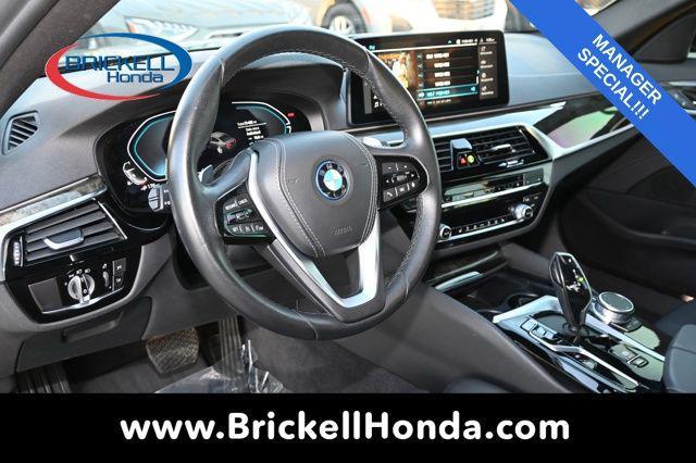 used 2022 BMW 530e car, priced at $29,500