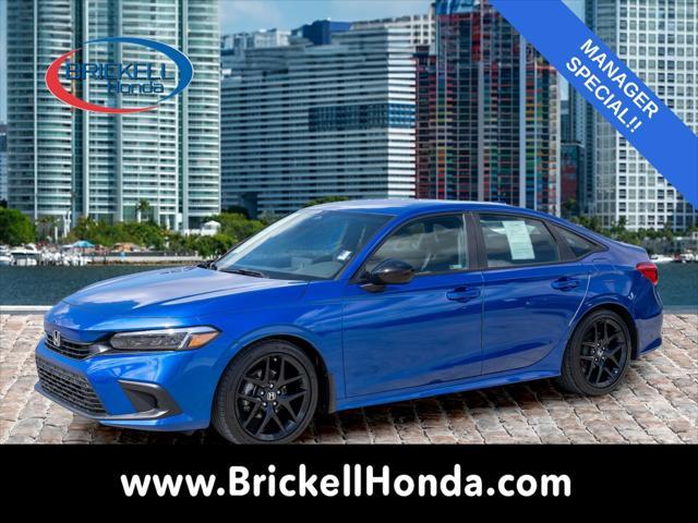 used 2024 Honda Civic car, priced at $21,690