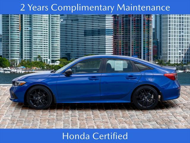 used 2024 Honda Civic car, priced at $21,690