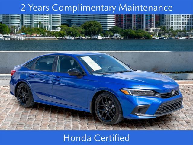 used 2024 Honda Civic car, priced at $21,690