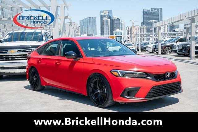 used 2022 Honda Civic car, priced at $23,500