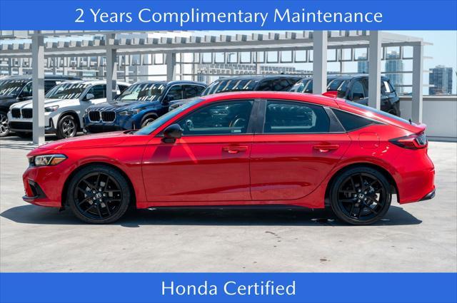 used 2022 Honda Civic car, priced at $22,500