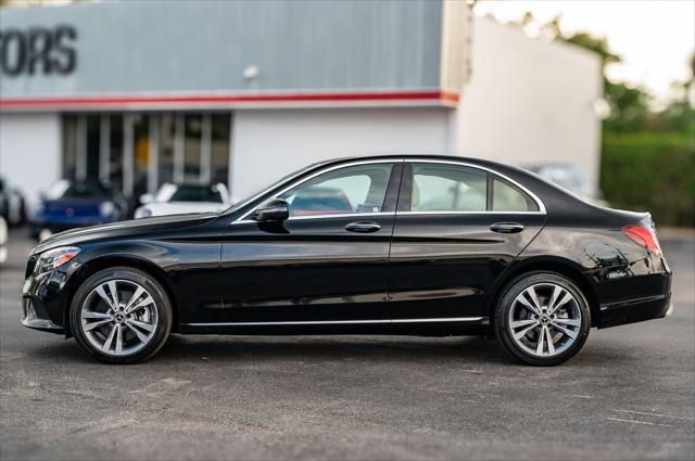 used 2021 Mercedes-Benz C-Class car, priced at $27,000