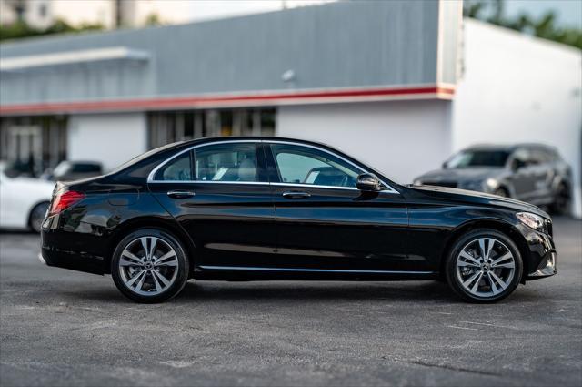 used 2021 Mercedes-Benz C-Class car, priced at $27,000