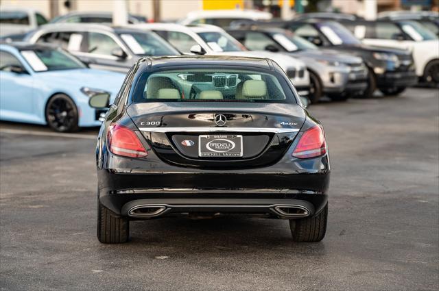 used 2021 Mercedes-Benz C-Class car, priced at $27,000