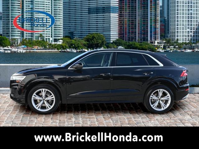 used 2022 Audi Q8 car, priced at $41,900