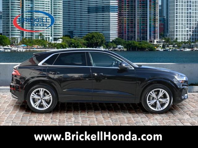 used 2022 Audi Q8 car, priced at $41,900