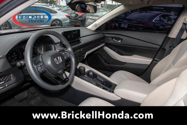 used 2023 Honda Accord car, priced at $23,500