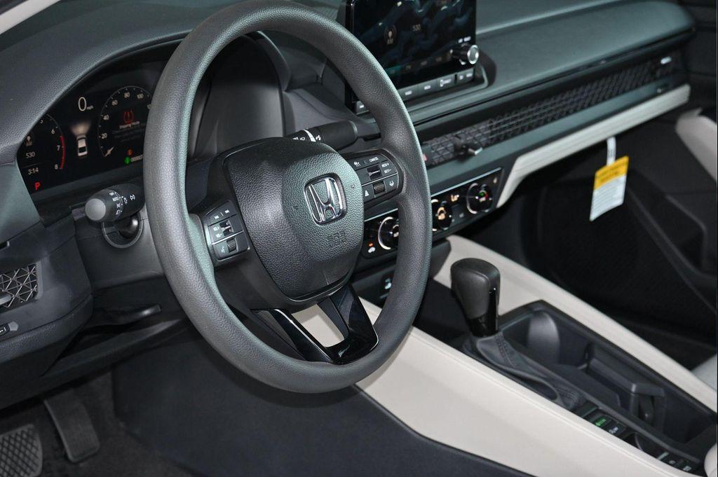 new 2025 Honda Accord car, priced at $31,910