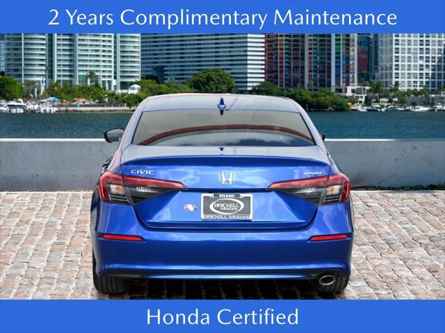 used 2023 Honda Civic car, priced at $22,000